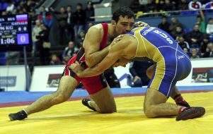 Akhmed Gadzhymukhamedov and Kote Baramidze