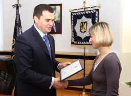 Виталий Захарченко и Валентина Семеренко