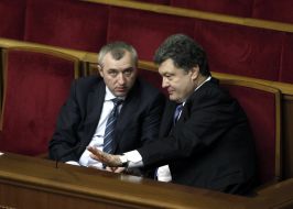 Petr Poroshenko and Igor Kaletnik