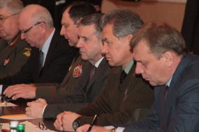 Sergey Shoygu and Mikhail Zurabov
