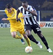 Marko Torsihlyeri and Shola Ameobi 