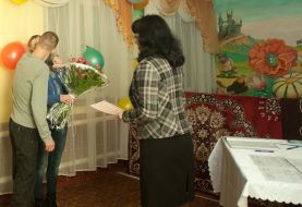 Young people of the marriage ceremony