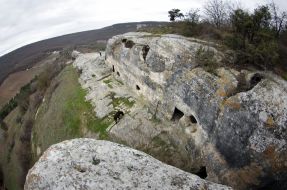 Spelaean city Eski Kermen