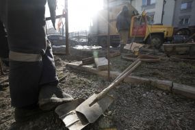 Liquidation of consequences of breach of water-pipe