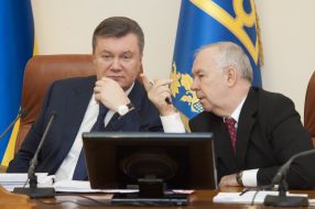 Vladimir Rybak and Viktor Yanukovich