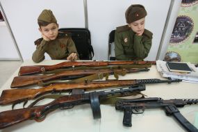 The members of youth public organization "Red star" 