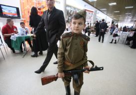 The member of youth public organization "Red star"