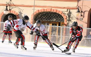 The players of HС «Galichina Lions» (Lvov)