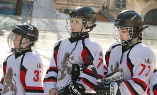 The players of HС «Galichina Lions» (Lvov)