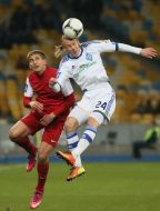 Domagoj Vida and Sergey Samodin