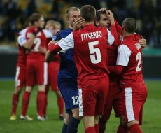 Players of FC "Krivbass" (Krivoy Rog)