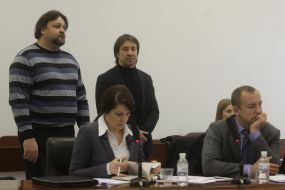 Yevgeniy Shcherban, Frolova and Oleg Pushkar