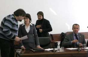 Yevgeniy Shcherban, Frolova and Oleg Pushkar