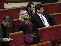 Irina Farion and Sergey Sobolev 