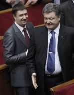 Petr Poroshenko and Vyacheslav Kirilenko