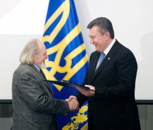 Viktor Yanukovych and Petr Pechornyy