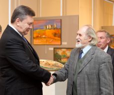 Viktor Yanukovich and Petr Pechorniy