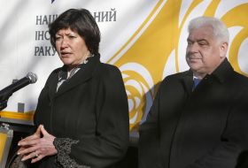 Irina Akimova and Anatoliy Prysyazhnyuk