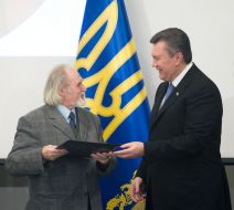 Viktor Yanukovych and Petr Pechornyy