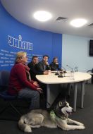 Tatyana Belousova, Aleksey Podymaka, Artem Goryachkin and Dmitriy Bunetskiy