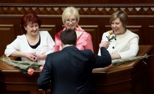 Людмила Денисова и Ксения Ляпина