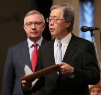 Sakata Toyichi and Leonid Novokhatko