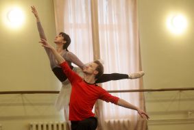 Denis Matvienko and Nina Ananiashvili