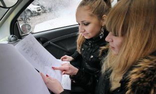 Participants of the rally