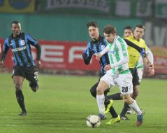 Playing moment of match