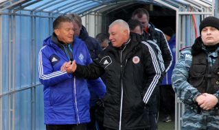 Anatoliy Demyanenko and Oleg Blokhin