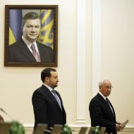 Sergey Arbuzov and Nikolay Azarov