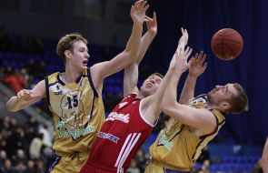 Konstantin Anikiyenko, Richard Kuksiks and Janis Strelnieks