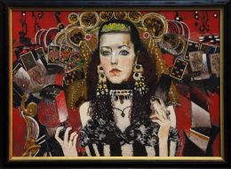 The painting "Fortune Teller"
