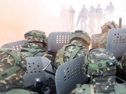 Demonstration show of the final stage of preparation of peacemakers