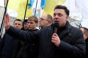 Олег Тягнибок та Арсеній Яценюк