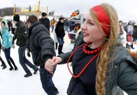 Празднование Масленицы