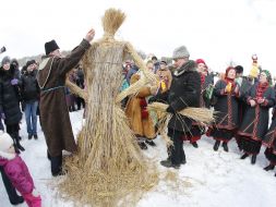 Празднование Масленицы