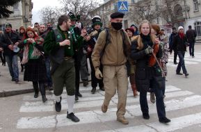 Participants of parade