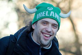 Participant of parade