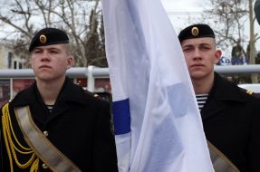 Военнослужащие Черноморского флота России 