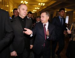 Nestor Shufrich, Boris Kolesnikov and Nikolay Levchenko