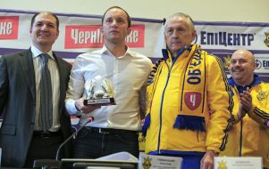 Mikhail Fomenko, Denis Khrenov, Viktor Mikhalchuk and Aleksandr Glivinskiy