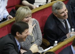 Руслан Князевич, Ирина Луценко и Сергей Сас