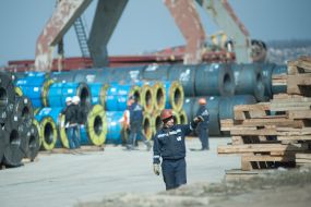 Работник Запорожского речного порта