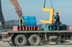 Работник Запорожского речного порта
