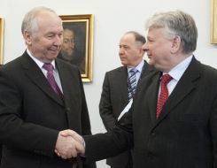 Vladimir Rybak and Bogdan Borusewicz