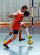 Playing moment of match