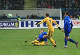 Playing moment of match