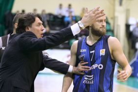 Valdemaras Chomiсius and Aleksey Shchepkin