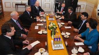 Yanosh Ader and Nikolay Azarov